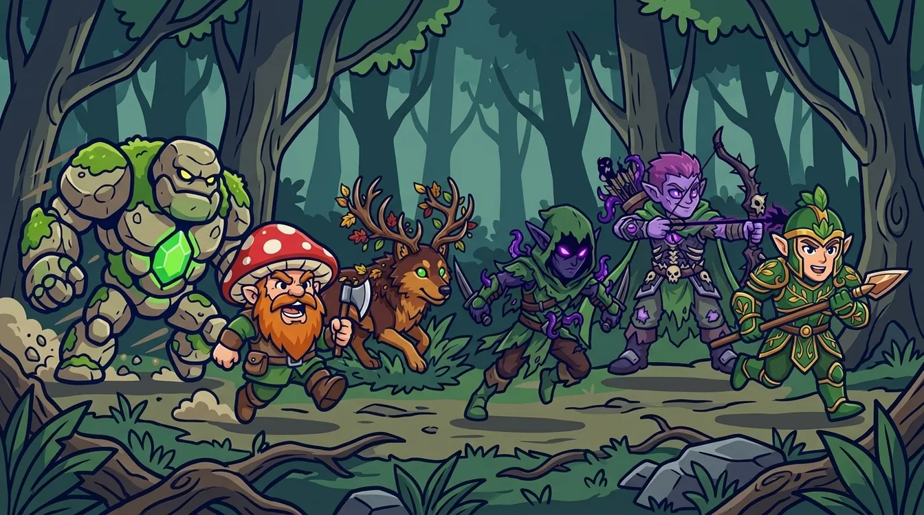 The Fleeing Grove